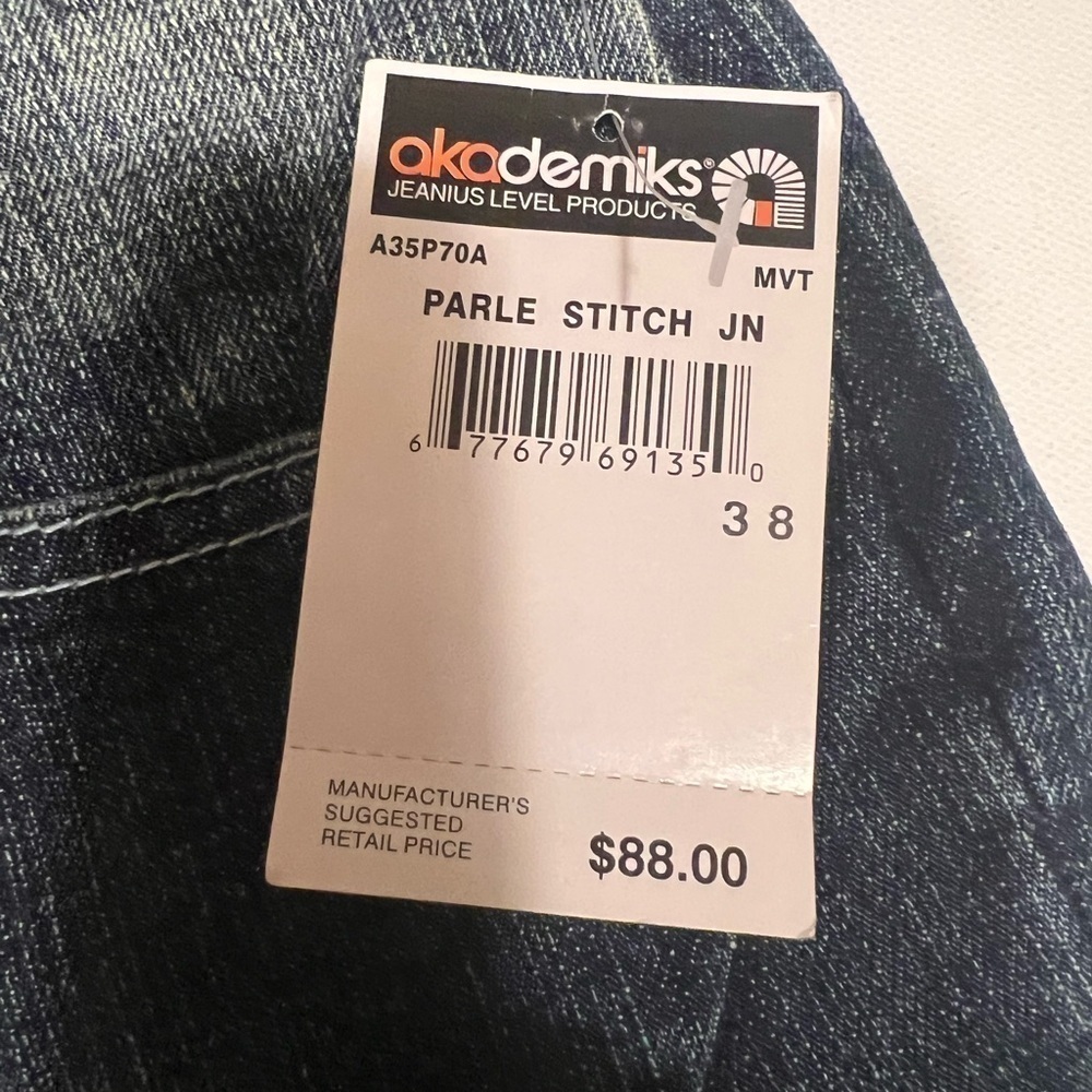 NWT Men's Akademiks Jeanius Level Signature 38x32 Jeans 10" Boot Cut🔥🔥(D3) - Picture 12 of 14